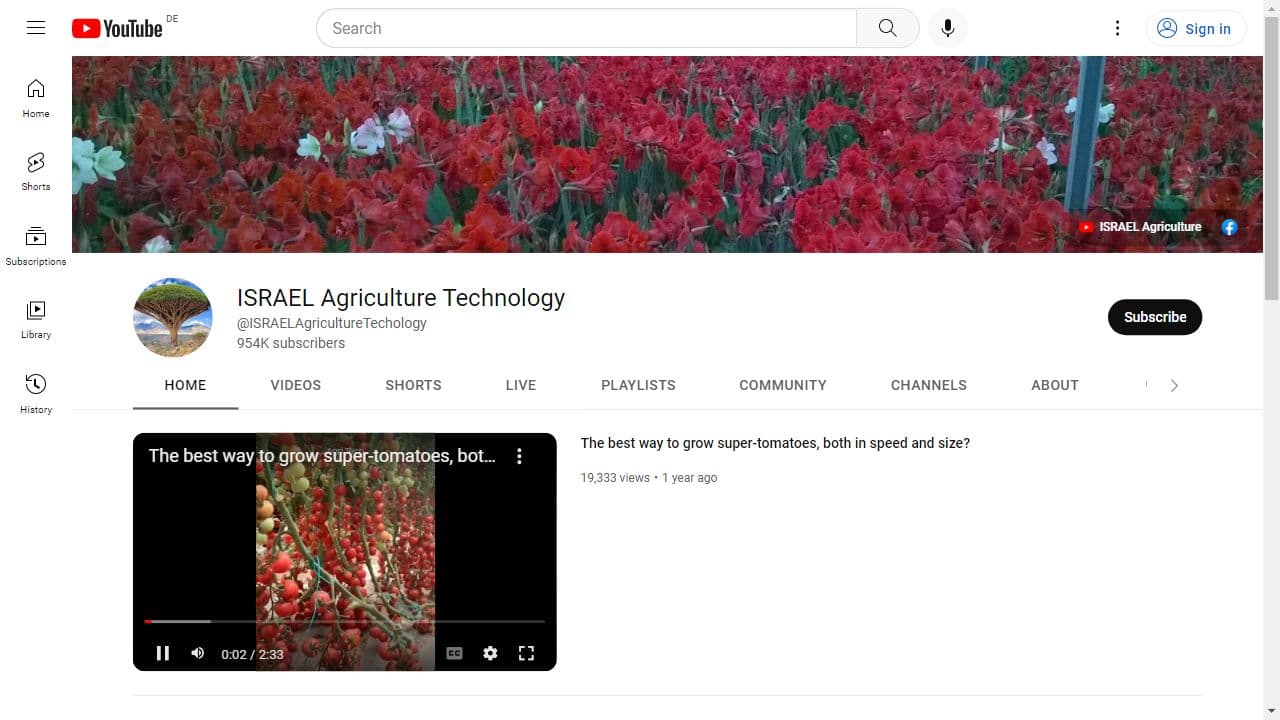 Background image of ISRAEL Agriculture Technology